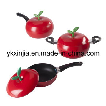 Utensílios de cozinha Alumínio Non-Stick Fruit Pan Cookware Set